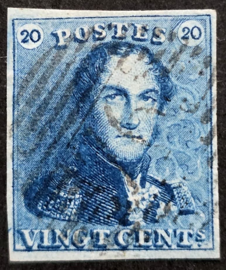 Epaulettes 20c blue — Front