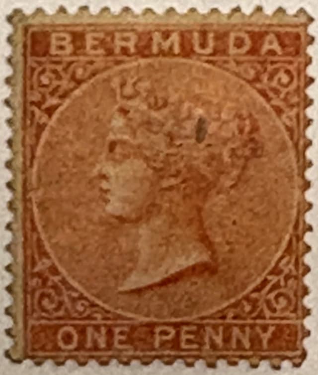 Queen Victoria 1p dull rose