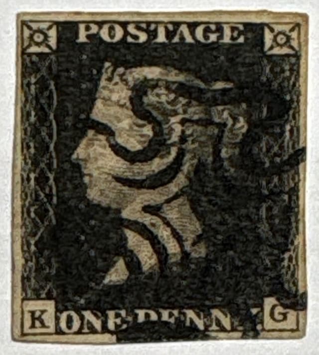 Penny Black 1p black